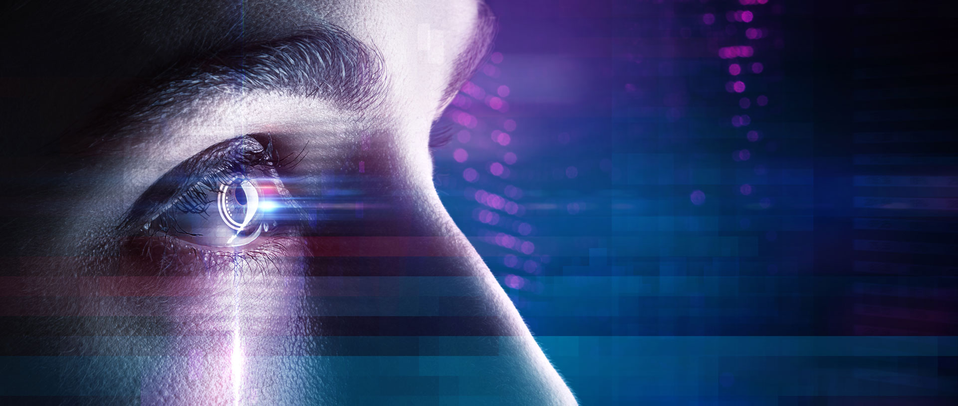 Close up of a person eye