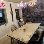 Interior of a Alice in wonderland themed office